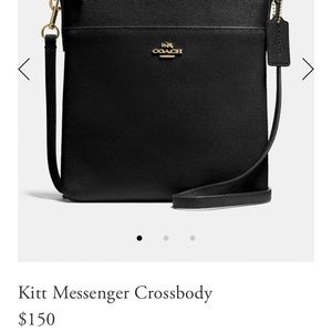 Coach Kitt Messenger Crossbody Bag Brand New